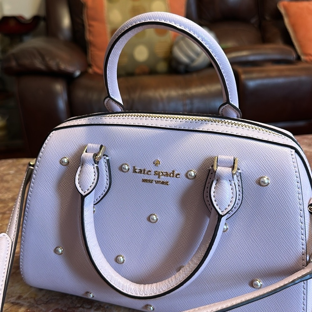Kate Spade lilac  Handbag and Cardholder Set - Picture 9 of 17